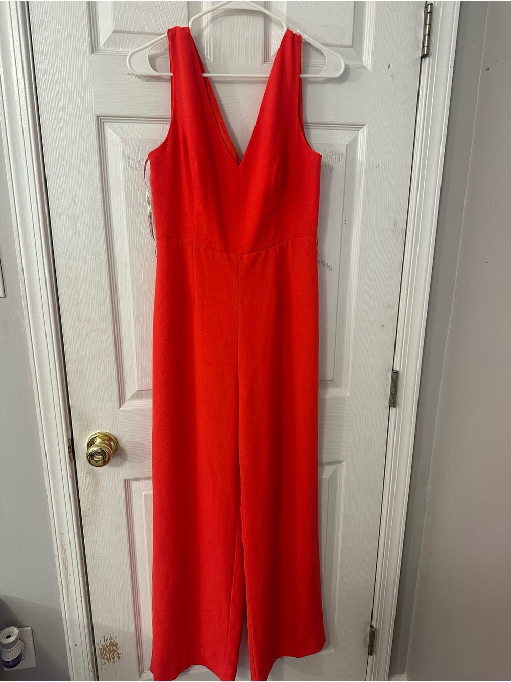 Lilly Pulitzer Coral V-Neck Jumpsuit